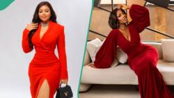 Glow in red: Ini Edo, Hilda Baci, 4 others give style inspiration for Valentine's Day