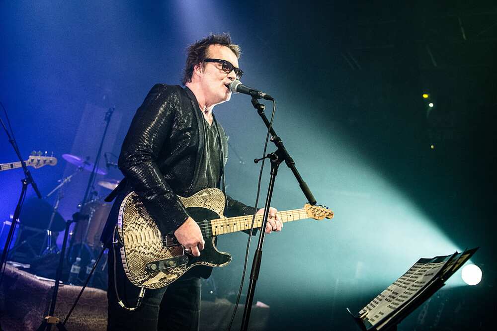 Le chanteur français Axel Bauer en concert