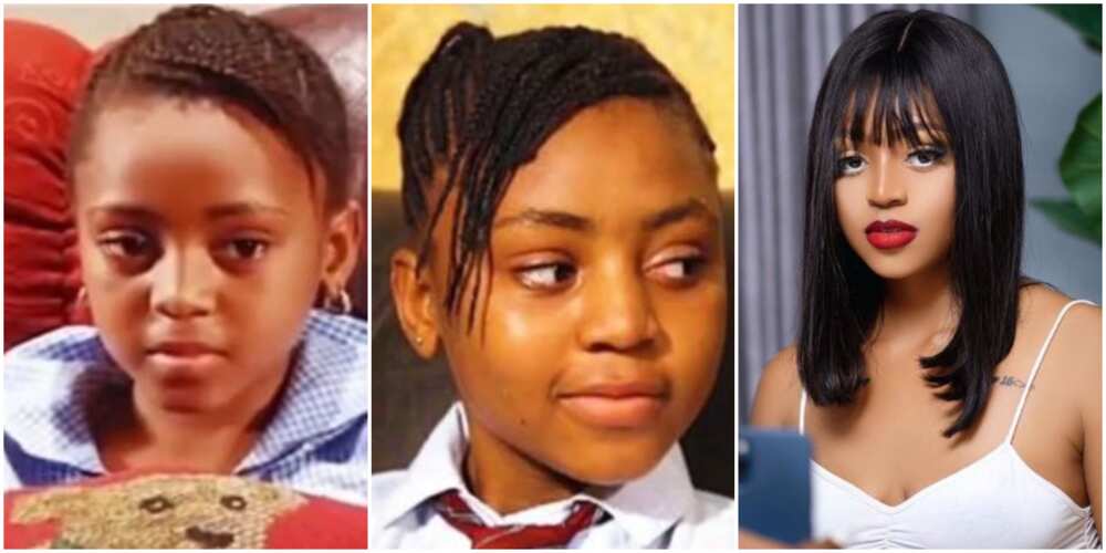 From Humble Days to Billionaire’s Wife: Regina Daniels Shows Her Growth in Cute Transformation Photos