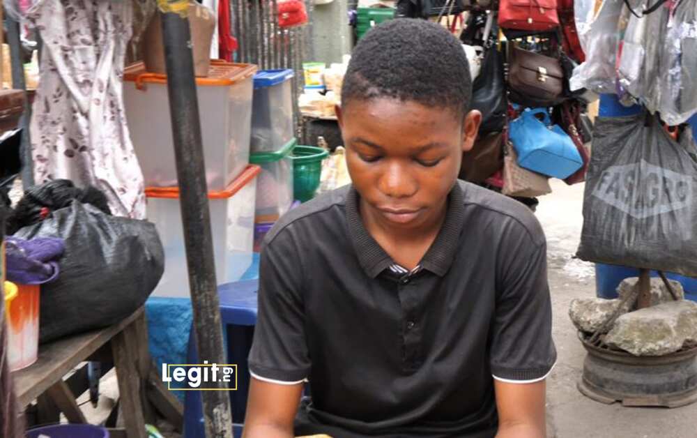Meet Adesope Badru, the young boy who doesn’t want to end up like his father