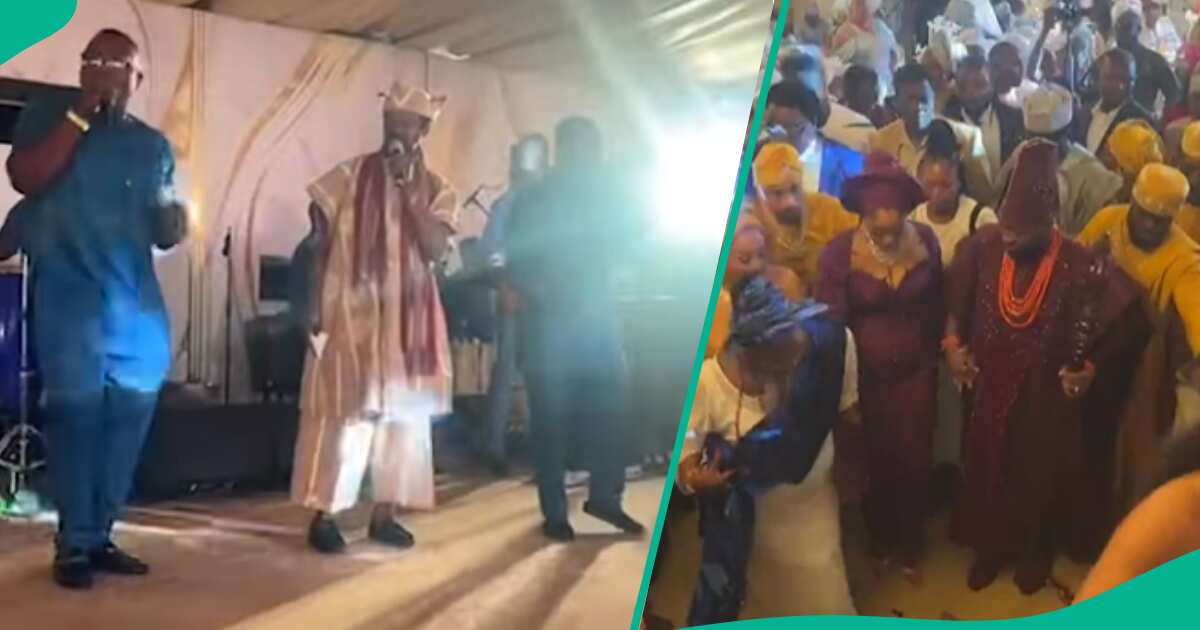 Chivido 2024: Watch video of King Sunny Ade mesmerize the audience at Davido's wedding, clips go viral