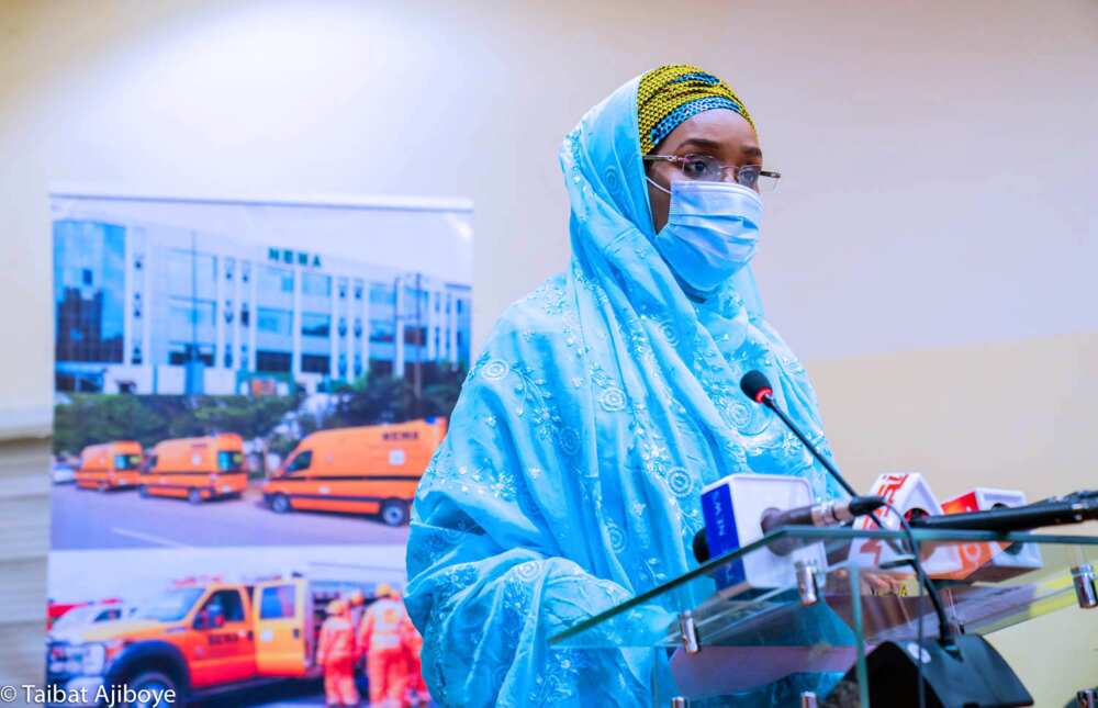 Annobar Corona: Ba mu karɓi ko sisi daga hannun kowa a matsayin gudunmawa ba, cewar Minista Sadiya Farouq