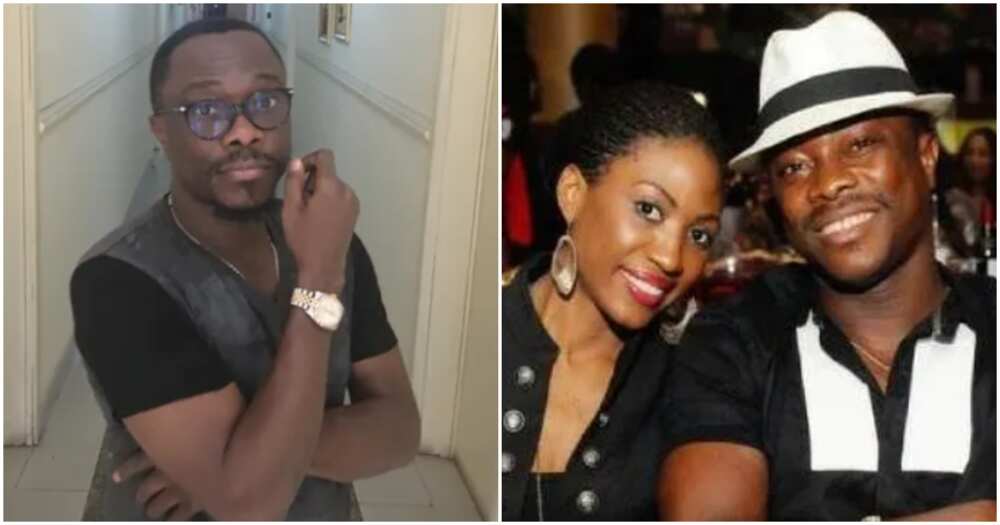 Comedian Julius Agwu and wife