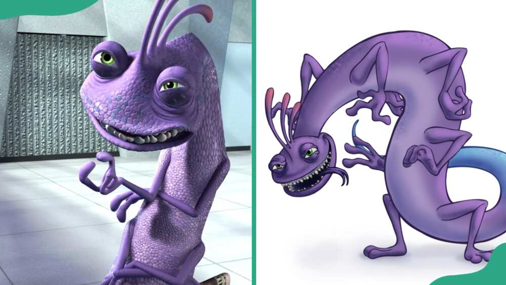 Randall Boggs from Monsters, Inc.