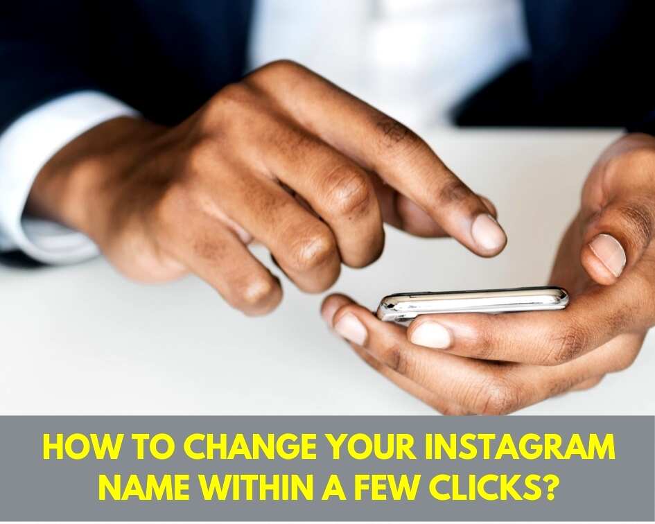 How to change Instagram name