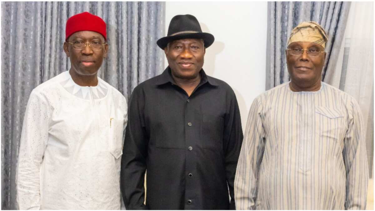 PDP Crisis: Hope arises as Atiku meets Jonathan behind close door