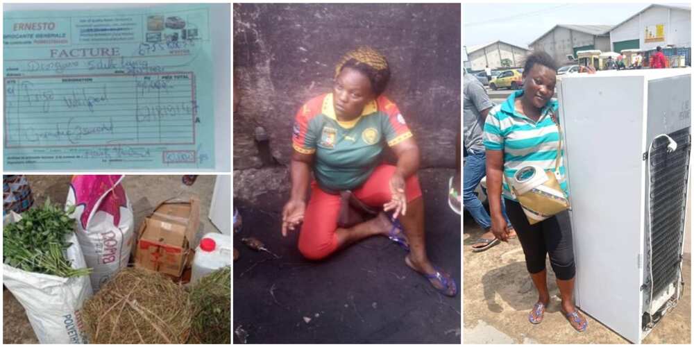 Lady Receives Cash Gift, Refrigerator and Food Items Days after She Was Humiliated for Stealing Spices