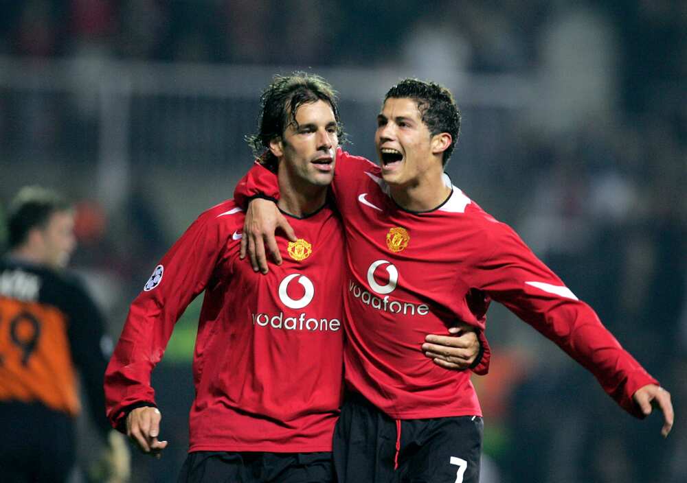 Cristiano Ronaldo and Ruud