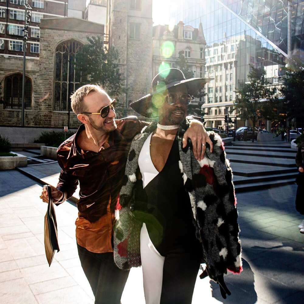 Billy Porter and Adam Smith