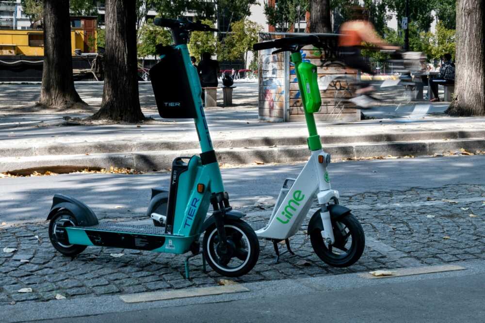 Critics say the proliferation of rental e-scooters has clogged up public pavements