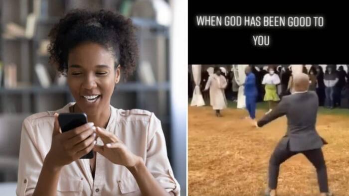 Viral video of lively man dancing at church is a whole mood: “When God has been good to you”