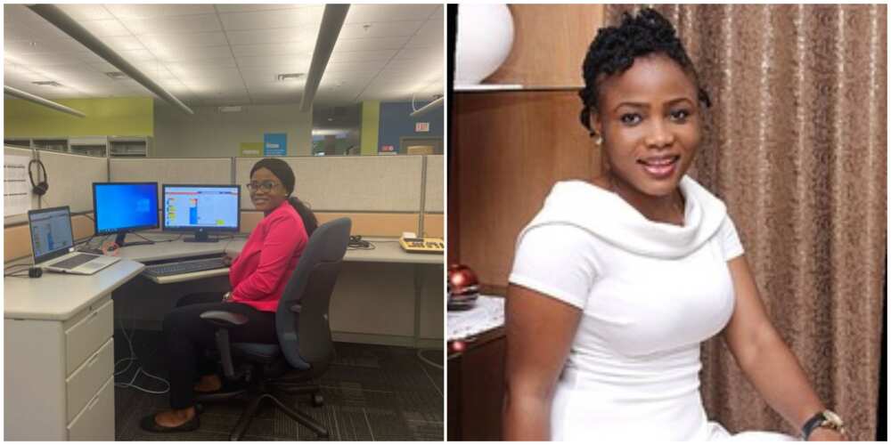 Nigerians react as lady gets good jobs in Canada just months after leaving the country
