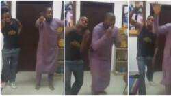 One day I'll get it: Hilarious reactions as Desmond Elliot learns palliative dance and other trending styles