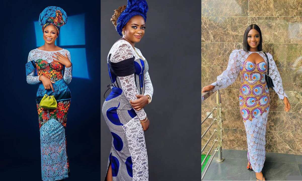 30+ gorgeous cord lace Aso Ebi styles to draw inspiration from - Legit.ng