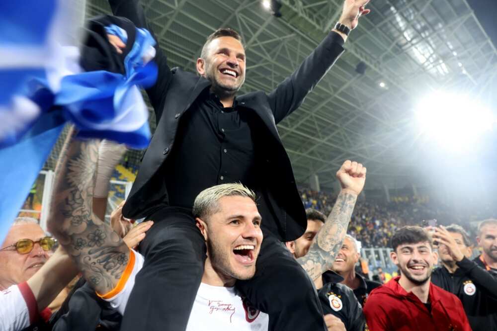 Mauro Icardi has already scored eight goals this season after making his loan deal to Galatasaray from PSG a permanent one