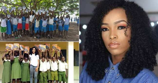 First Class Graduate Empowers Students Pays School Fees Of 90 Kids In Delta State Photos Legit Ng