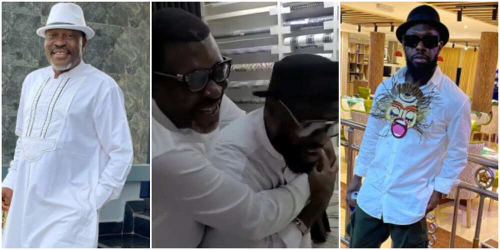 Kanayo O. Kanayo and Timaya hang out