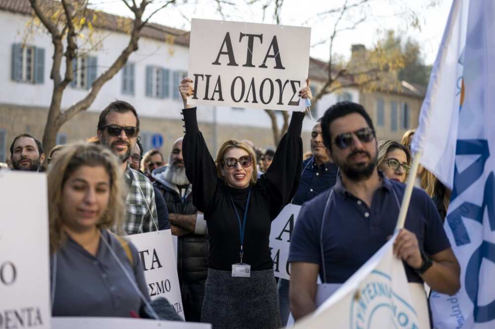 Cypriot labour minister said the dispute would have to wait for the next administration elected in February polls Cypriot labour minister said the dispute would have to wait for the next administration elected in February polls