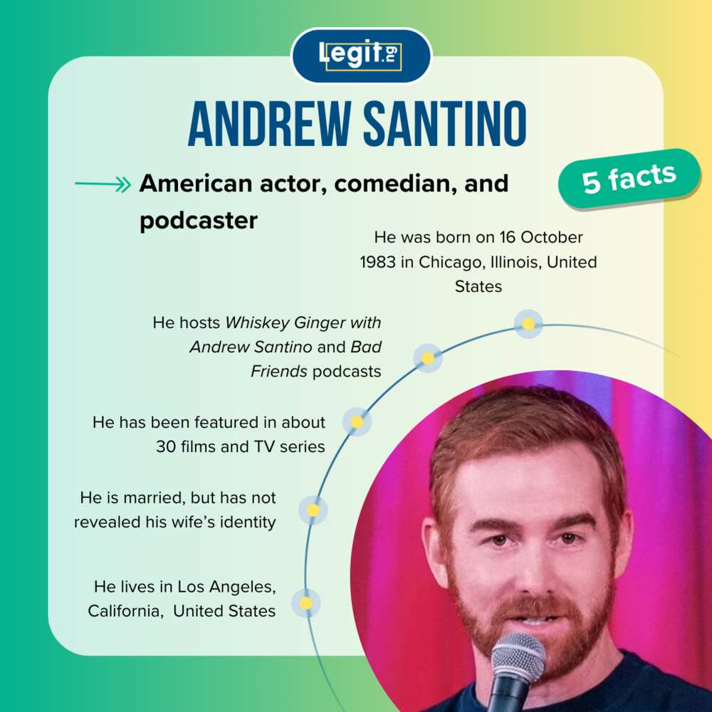 Facts about Andrew Santino