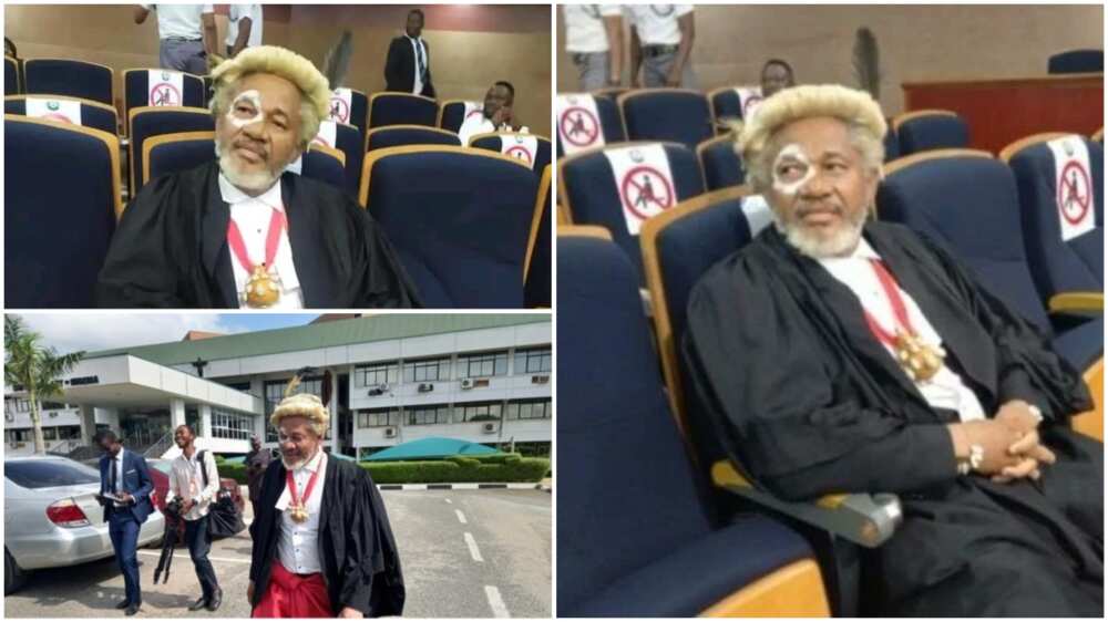 Malcolm Omoirhobo/Nigerian Lawyer/Supreme Court/Native Doctor's Attire