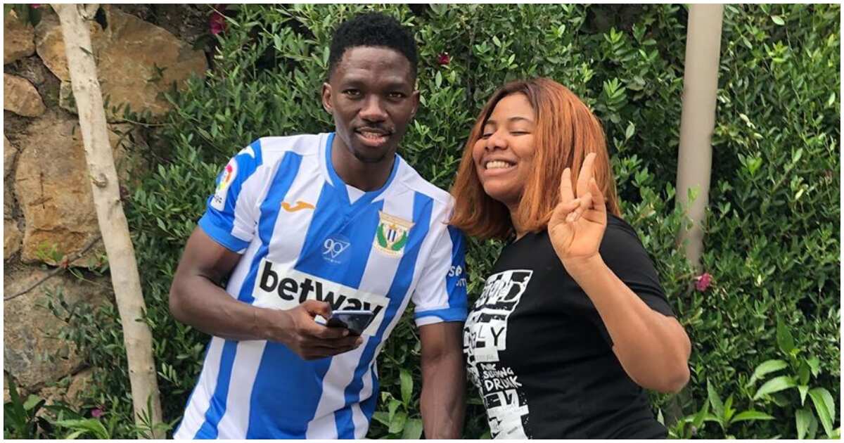 Footballer Kenneth Omeruo marks wedding anniversary, shares old chats with wife