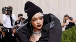 Rihanna's Met Gala white dress honouring Karl Lagerfeld fails to impress netizens: "It looks like whipped cream"