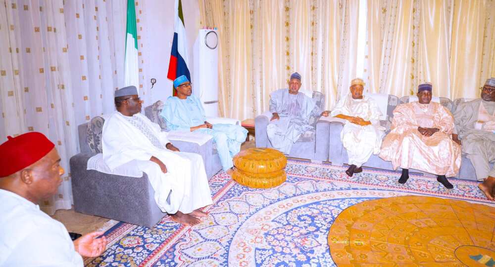 President Buhari/APC Governors/Daura in Katsina