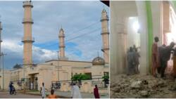 Video shows Mosque collapses in Kaduna, 8 feared killed, 7 injured