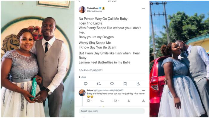 "We broke up and got back": Joy as Nigerian businesswoman marries young man who commented on her tweet