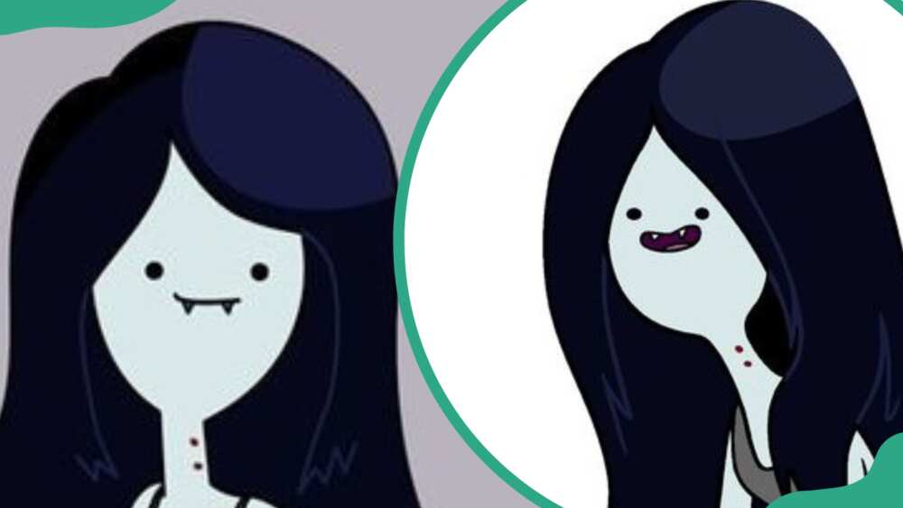 Marceline the queen vampire from Adventure Time
