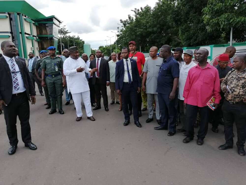 Governor Ugwuanyi unveils newly procured security vehicles in Enugu