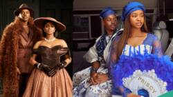 Iyabo Ojo's daughter Priscilla and Enioluwa rock lovely trad outfits, wow fans: "I first shock"