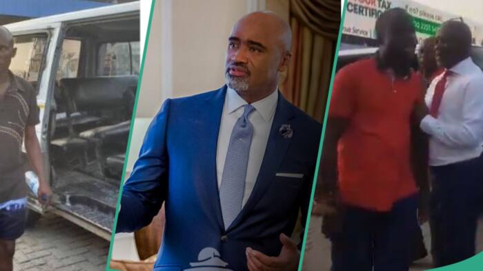 Drama as Pastor Paul Adefarasin is accused of smashing the window of a danfo and injuring passengers