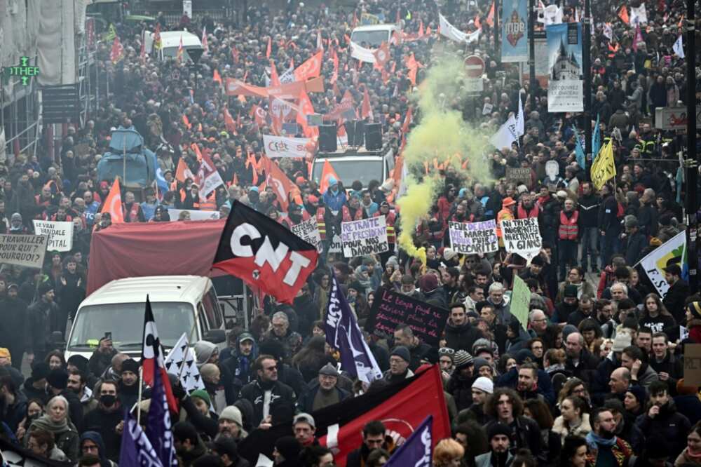 New walkouts and marches are planned for France on Tuesday and Saturday New walkouts and marches are planned for France on Tuesday and Saturday