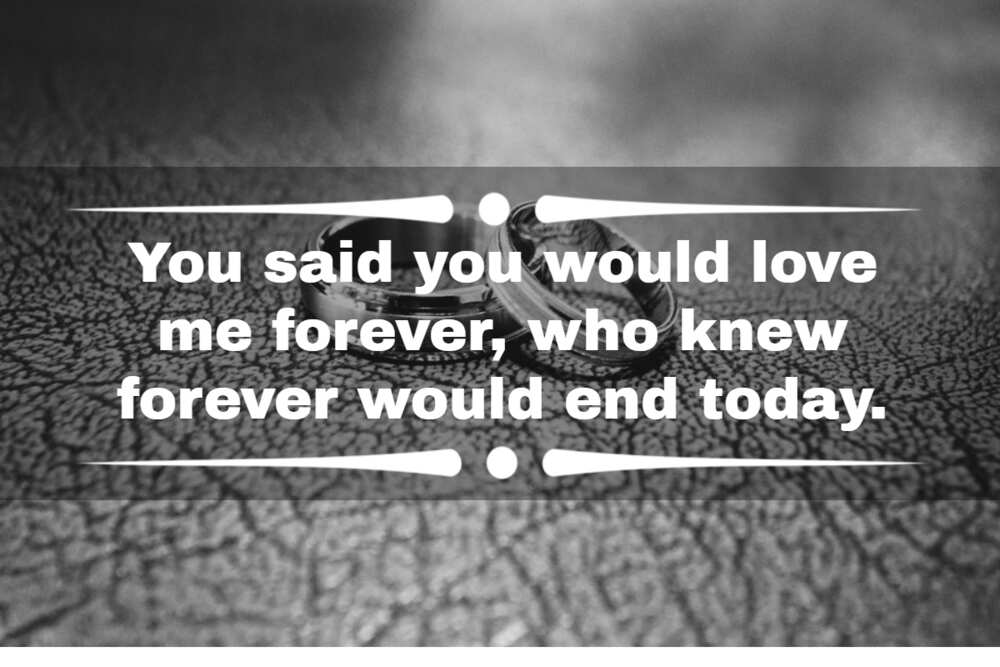 Sad quotes about love