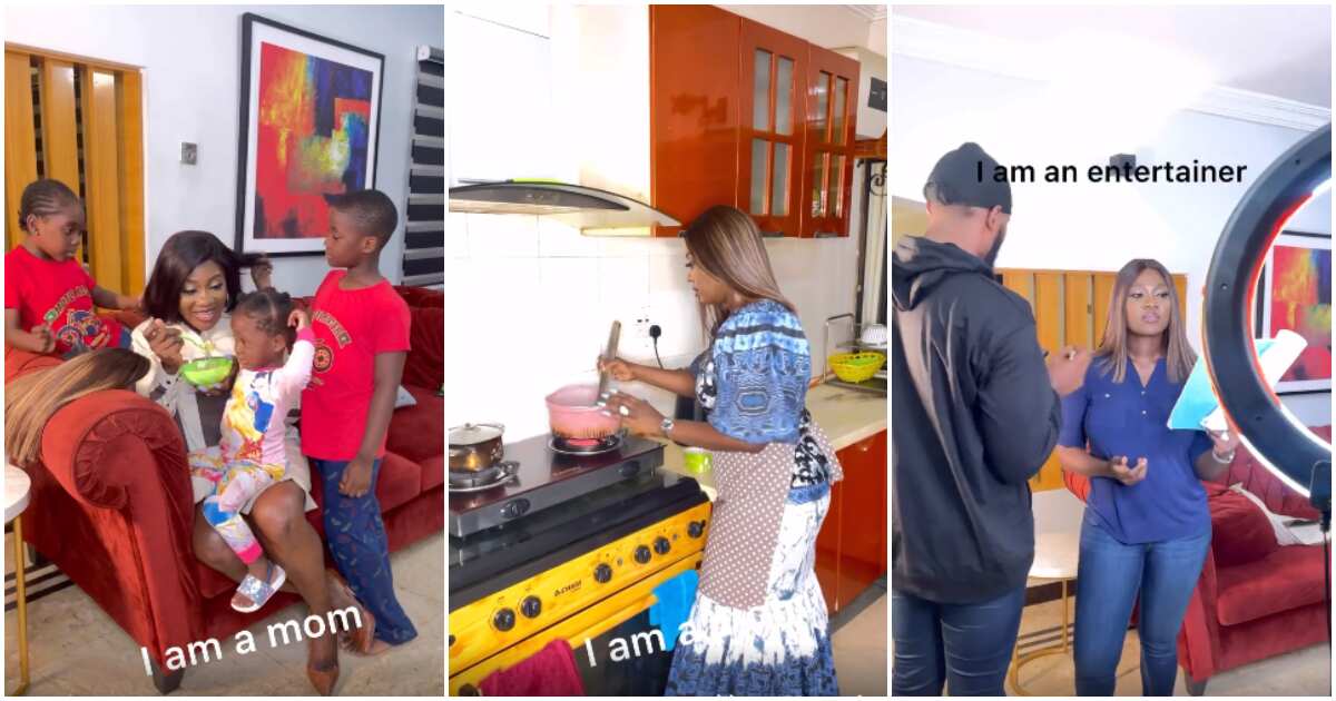 Women's Day: Mercy Johnson shares video showing her roles as a wife, mum, actress and entrepreneur