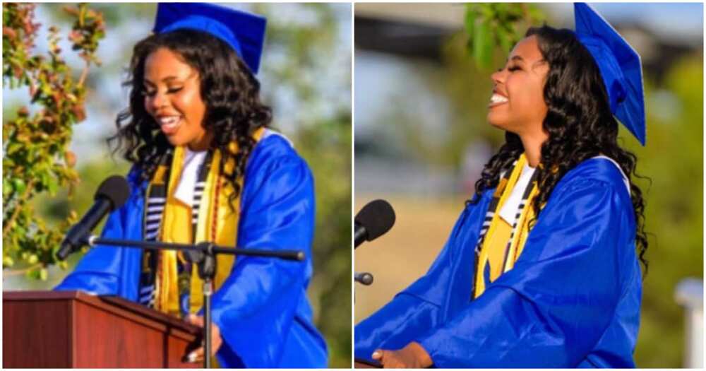 African-American is first Black girl to graduate as valedictorian from her school.