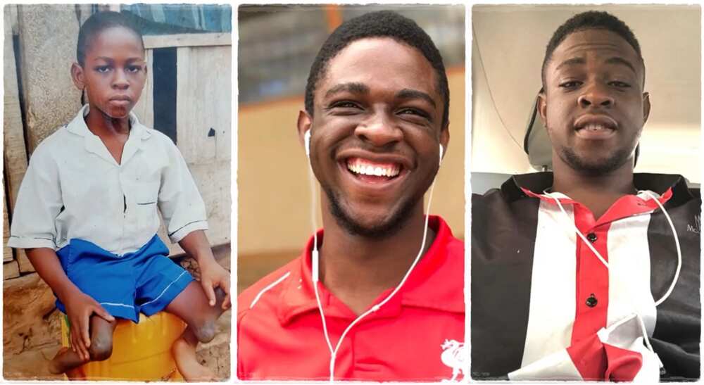 Photos of a disbled who has been transformed. Photos of a disbled who has been transformed.