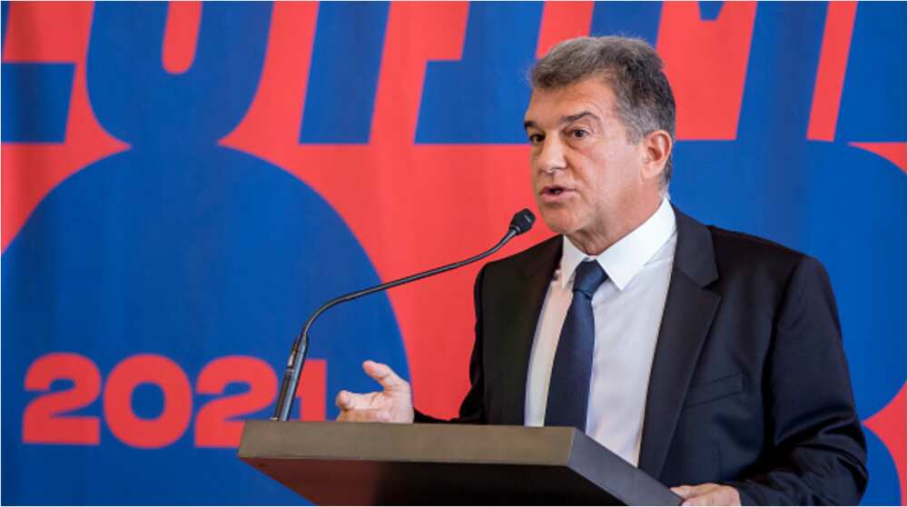 Joan Laporta confirmed as new Barcelona president after winning vote in Catalonia