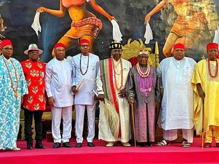 Buhari gets chieftaincy in Imo