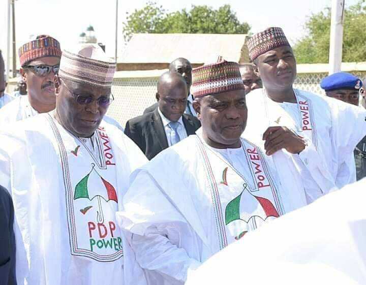 Gangamin PDP: Atiku, Saraki, Dogara da sauran jiga jigai sun dira jahar Sakkwato (Hotuna)