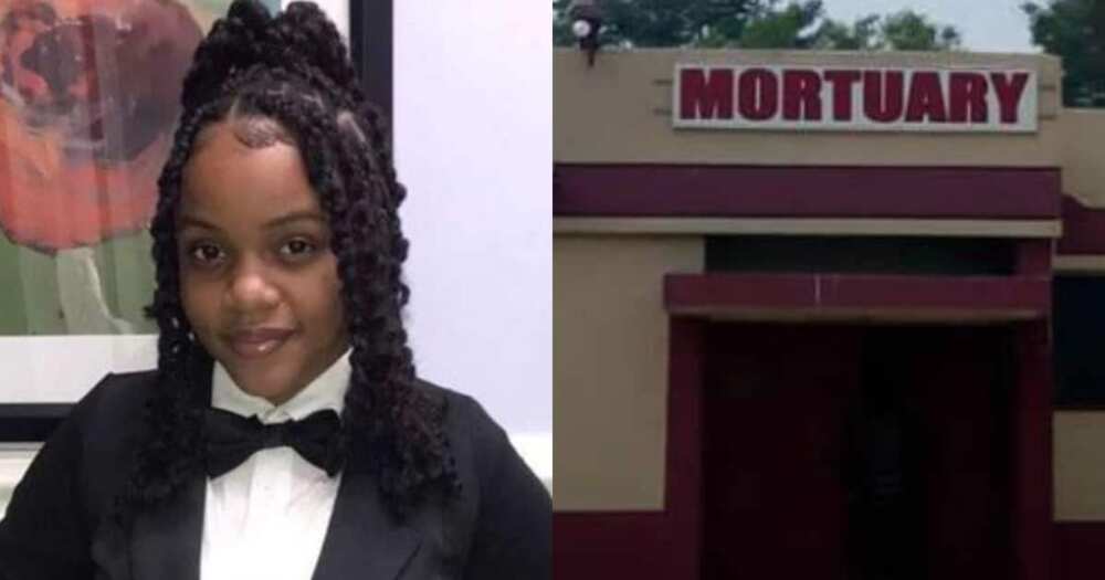 Aaliya Campbell, mortician, 19-year-old