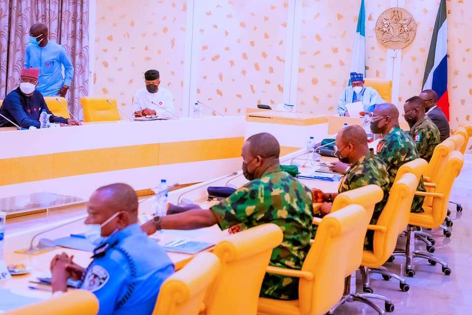 Insecurity: You must not rest, Buhari gives marching orders to security chiefs