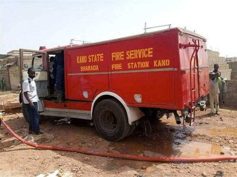 Two brothers, Kano state fire service