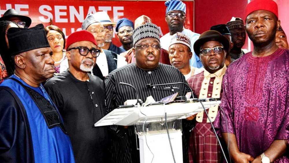 PDP senators, President Muhammadu Buhari, Ahmed Lawan, 2023 election PDP senators, President Muhammadu Buhari, Ahmed Lawan, 2023 election