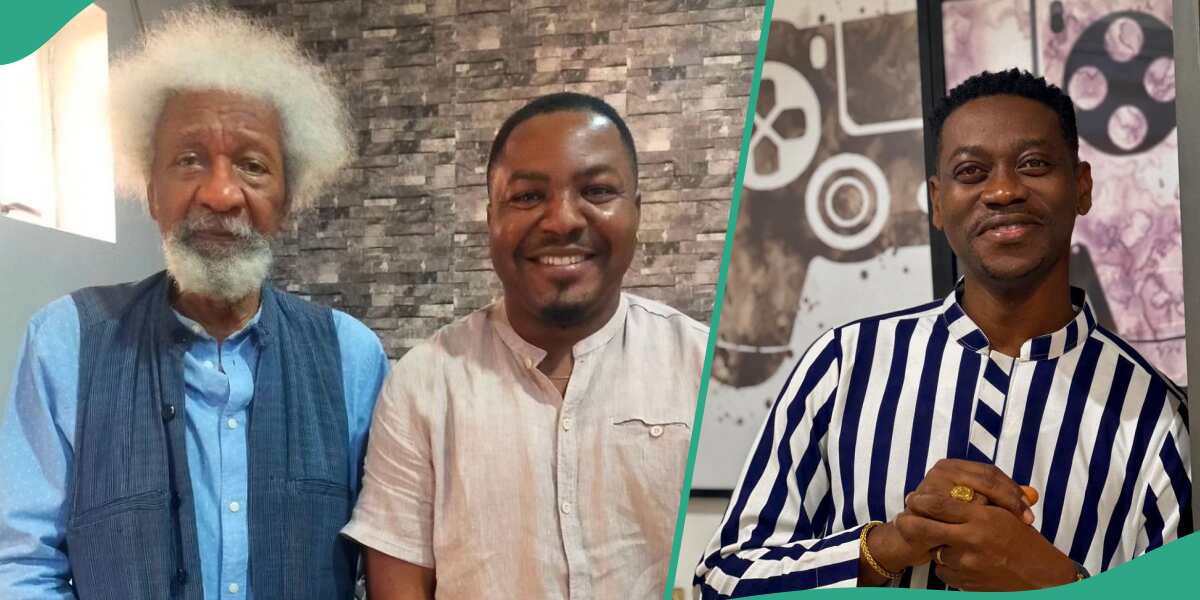See how Joshua Ojo, producer of Wole Soyinka's biopic almost lost his leg on location