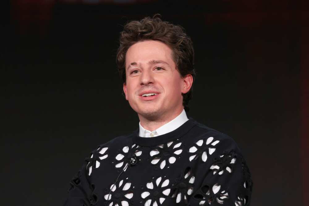 Charlie Puth speaks at the PBS presentation of The Library of Congress Gershwin Prize for Popular Song