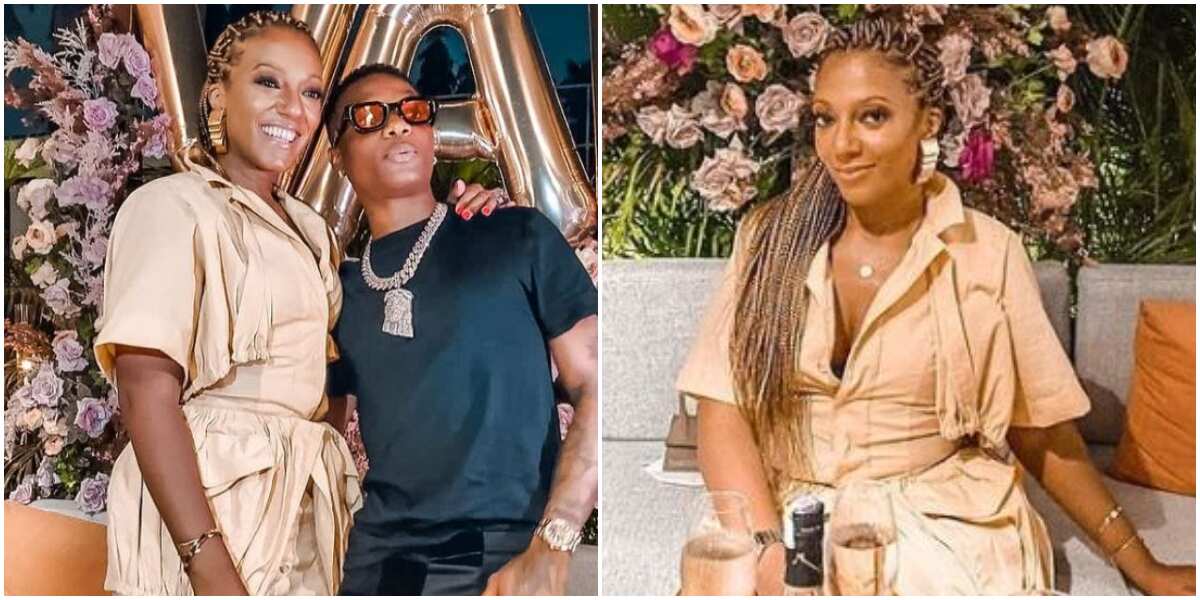 Nigerian star Wizkid spotted chilling with Ghanaian President Nana Akuffo Addo's daughter on her birthday