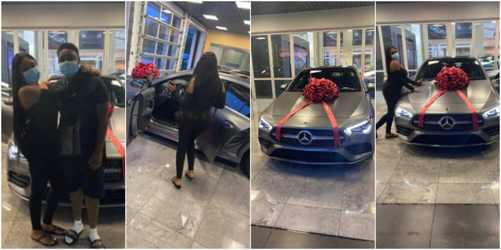 Social media reacts as man buys his wife brand new Mercedes-Benz Social media reacts as man buys his wife brand new Mercedes-Benz