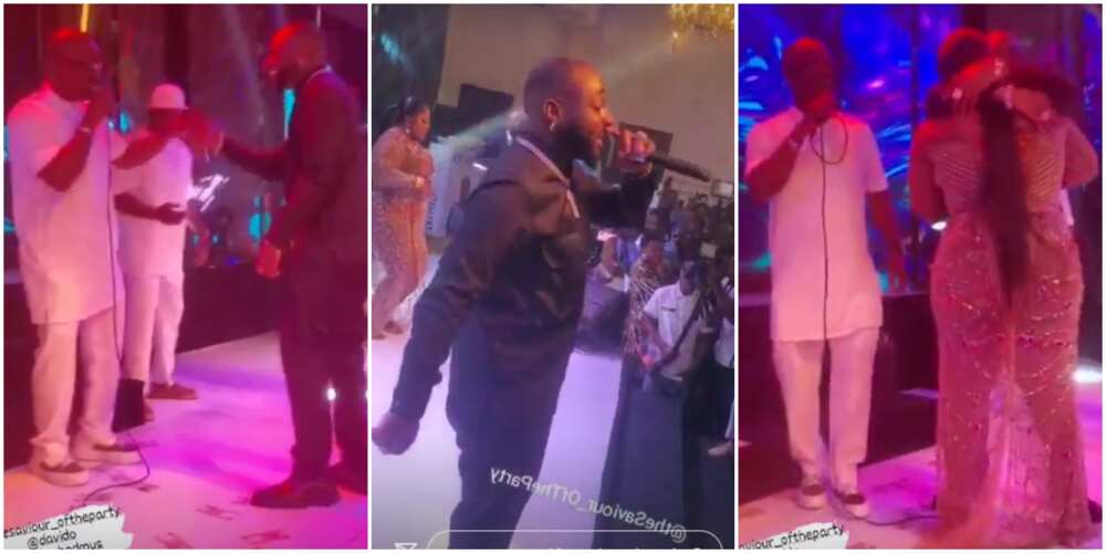 Davido dances With KWAM 1